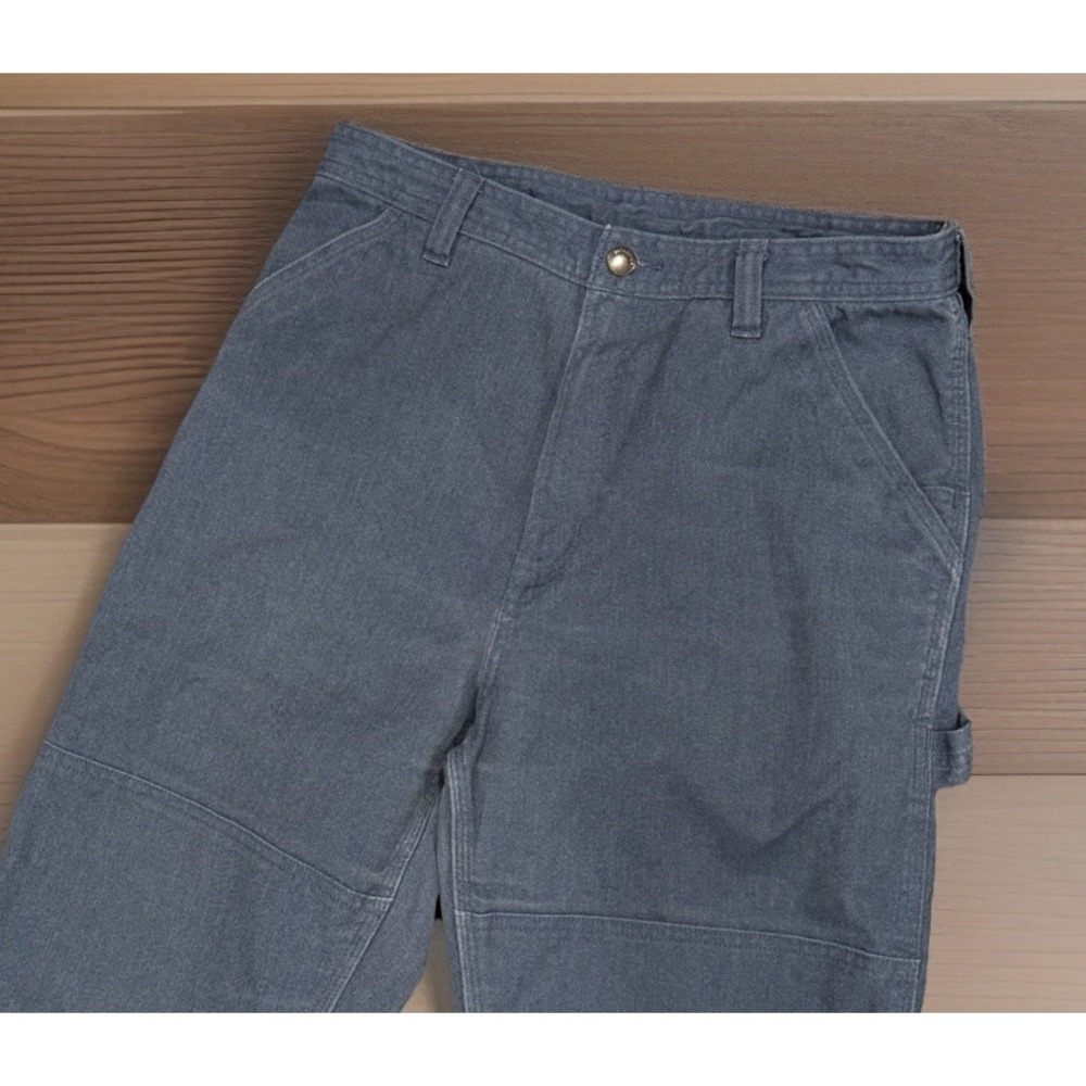 Patagonia All Season Hemp Canvas Double Knee Utility Pants Blue Women's Size‎ 10 - Picture 3 of 8